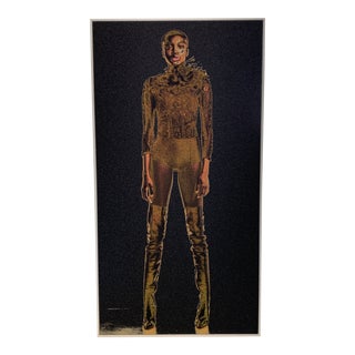 2021 "Moon Drop" Figurative Fashion Color Photograph, Framed For Sale