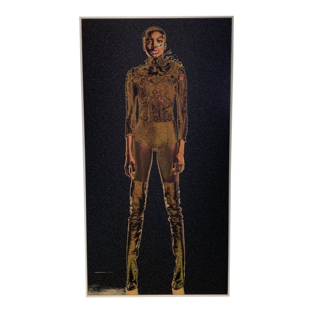 2021 "Moon Drop" Figurative Fashion Color Photograph, Framed For Sale