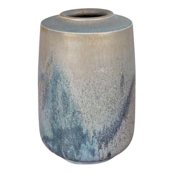 Mid-Century German Studio Pottery Vase by Karin and Walther Zander, 1960s For Sale