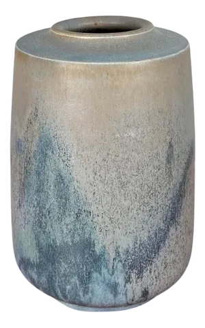 Mid-Century German Studio Pottery Vase by Karin and Walther Zander, 1960s