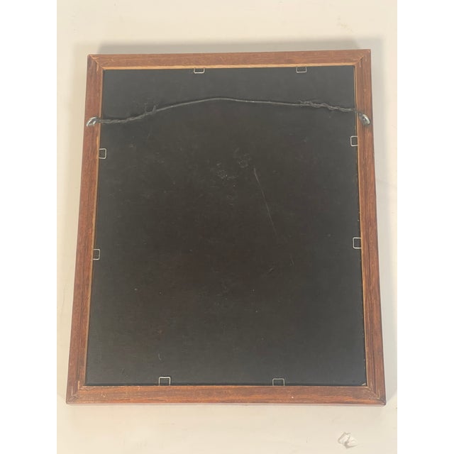 1970s Abstract Original Art in Antique Frame For Sale In Miami - Image 6 of 8