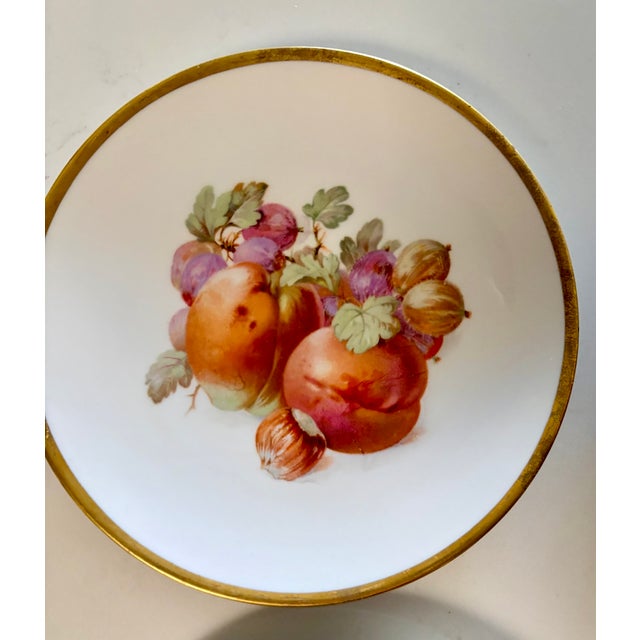 Bavarian Gold Rim Fruit Plates-Set of 6 For Sale In Palm Springs - Image 6 of 10