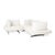 Modern Lovely Day Corner Sofa in Cream Fabric from Désirée For Sale - Image 3 of 18