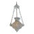 Vintage Italian Beaded Crystal Pendant Chandelier For Sale