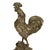 Antique French Bronze Animalier Sculpture Statue Rooster Cockerel Chicken by Louis-Albert Carvin, 1900 For Sale - Image 10 of 14