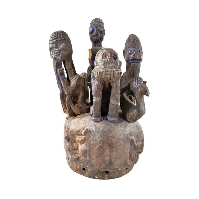 Early 20th Century Yoruba Headpiece Nigeria Pearson Collection For Sale In Denver - Image 6 of 6