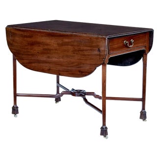 Antique Chippendale Mahogany Pembroke Table, 1770 For Sale