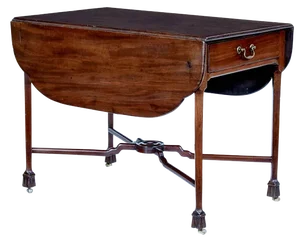 Antique Chippendale Mahogany Pembroke Table, 1770