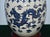 Vintage Ming Dynasty Porcelain Ginger Jar W/Dragon & Wood Base For Sale - Image 13 of 14