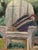 1970s Lovely Vintage Impressionist Garden Backyard Scene Pastel Drawing – Patio Chair Under Tree, Framed For Sale - Image 5 of 10