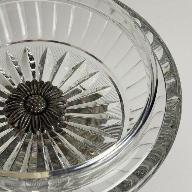 Antique Glass Bowl with Bronze Base, Italy, 1920s For Sale - Image 18 of 18