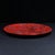 Late 20th Century Carved Cinnabar Lacquer Charger With Scholars and Pine Tree Scene For Sale - Image 4 of 9