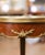 Pair of Mid-Century French Louis XV Marble Top Mahogany and Ormolu Side Tables For Sale - Image 9 of 13