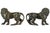 19th Century Neoclassical Bronze Lion Sculptures With Aged Patina For Sale - Image 9 of 11