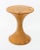 Rodolfo Dordoni for Minotti "Kitaj" Style Side Table, turned wood with four macassar butterfly joints. 16.5" H x 13.75"...