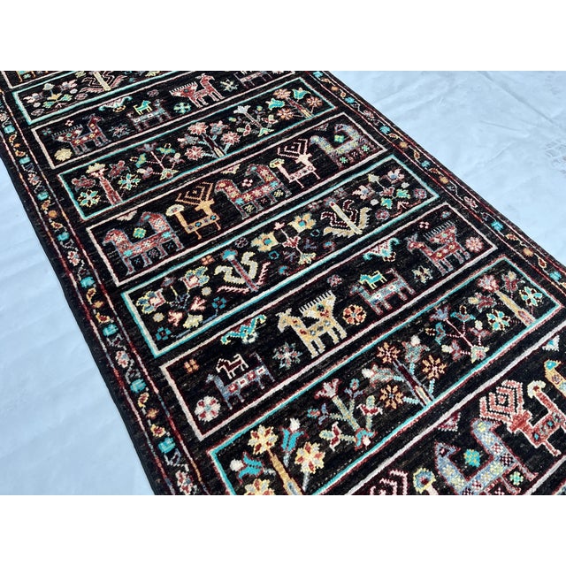Textile Persian Runner Rug 2'8" X 11'9" For Sale - Image 7 of 12
