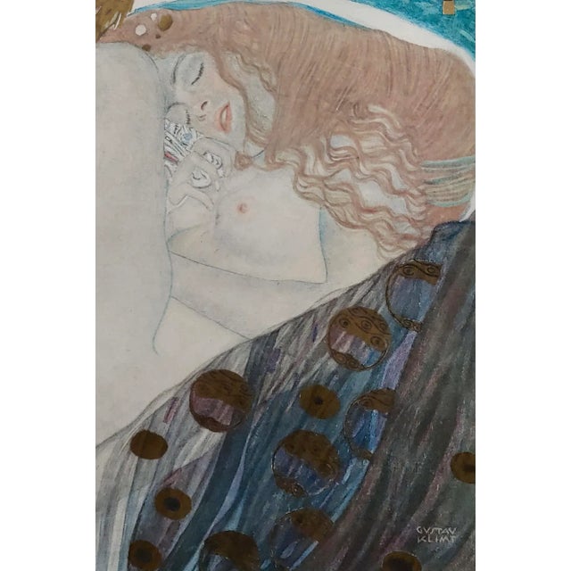 After Gustav Klimt - Danae Nude - Collotype on Paper For Sale In Los Angeles - Image 6 of 10