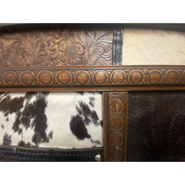 "Western Inspired Hat & Coat Rack" ~Angela Camarillo, the Rustic Frame Captures the Beauty and Spirit of the West. For Sale - Image 6 of 13