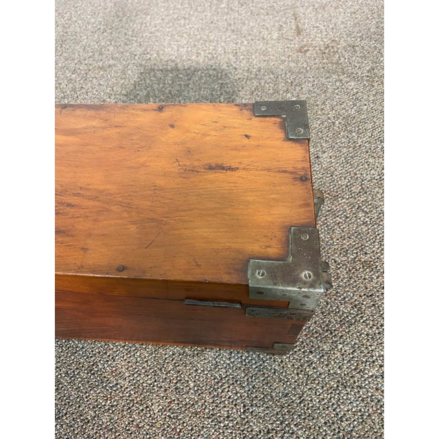 Brown Mid 20th Century Camphor Wood Box For Sale - Image 8 of 13