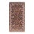 Shabby Chic 1990's Pak-Persian Green/Beige Wool Rug - 2'0'' X 4'2'' For Sale