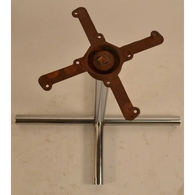 Mid Century Chrome Cafe / Restaurant Table Bases 7 Available For Sale - Image 4 of 6