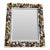 Vintage Handmade Shell Wall Mirror For Sale