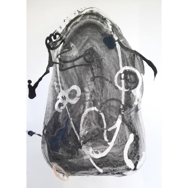 Early 21st Century Stefano Mazzolini, AC7, 2017, Acrylic on Paper For Sale - Image 5 of 5