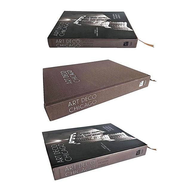 Mid-Century Modern 2018 Design Book, "Art Deco Chicago Designing Modern America", Edited by Robert Bruegmann For Sale - Image 3 of 16