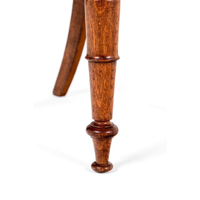 Set of Shell Back Hall Chairs For Sale - Image 10 of 11