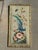 Vintage Chinoiserie Embroidered Silk Panel in Faux Bamboo Frame For Sale - Image 10 of 12