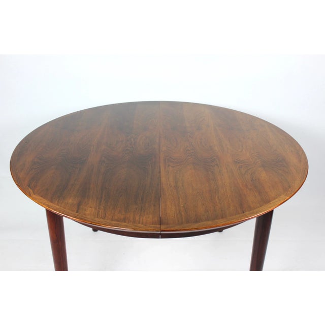Wood Rosewood Dining Table by Arne Vodder, 1960s For Sale - Image 7 of 9
