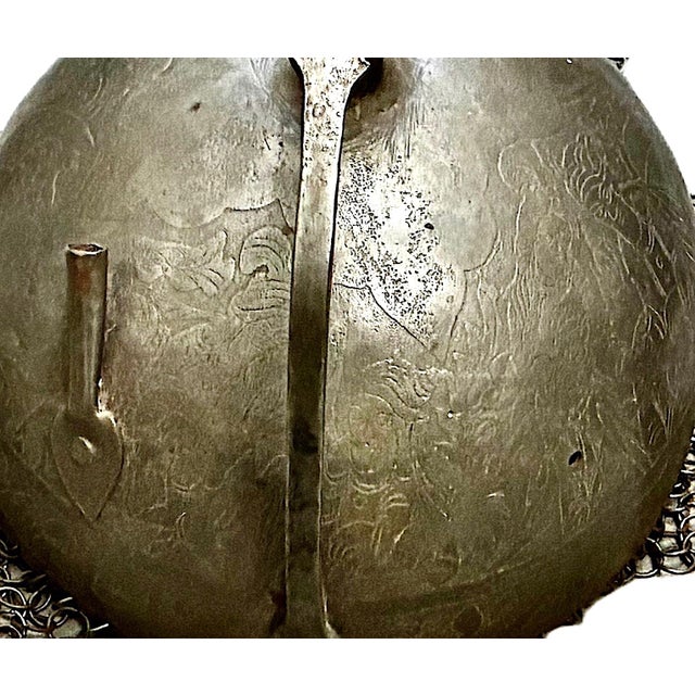 On offer is an Indo-Persian Kulah Khud (or Khula Khud) helmet. This traditional head armor originated in Central Asia and...