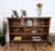 Mid-Century Italian Walnut and Burl Wood Three-Shelf Open Bookcase, 1950s For Sale - Image 4 of 9