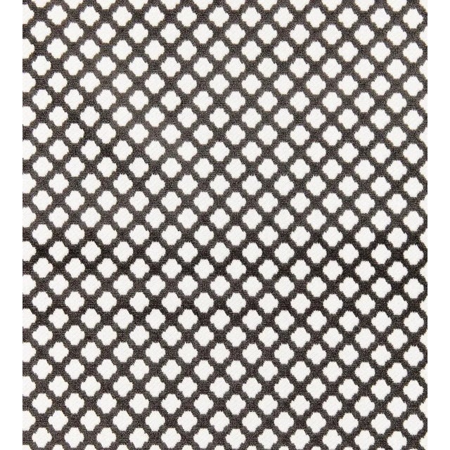 The House of Scalamandré Pomfret Fabric, Carbon For Sale