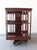 Hollywood Regency Revolving Mahogany Bookcase, 1900s For Sale - Image 3 of 7