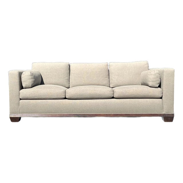 Vintage Regency Sofa After Barbara Berry for Baker For Sale