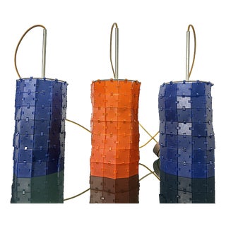 Bloc T Lamps by Rodolfo Dordoni for Arteluce / Flos, Italy, 1980s, Set of 3 For Sale