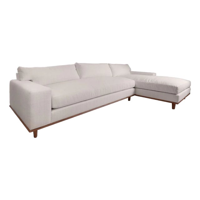 Bright Chair Sectional Sofa - Mint Condition For Sale