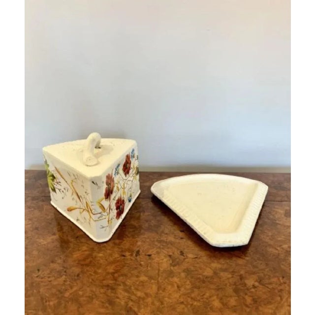 Large Victorian Cheese Dish, 1880s For Sale - Image 4 of 8
