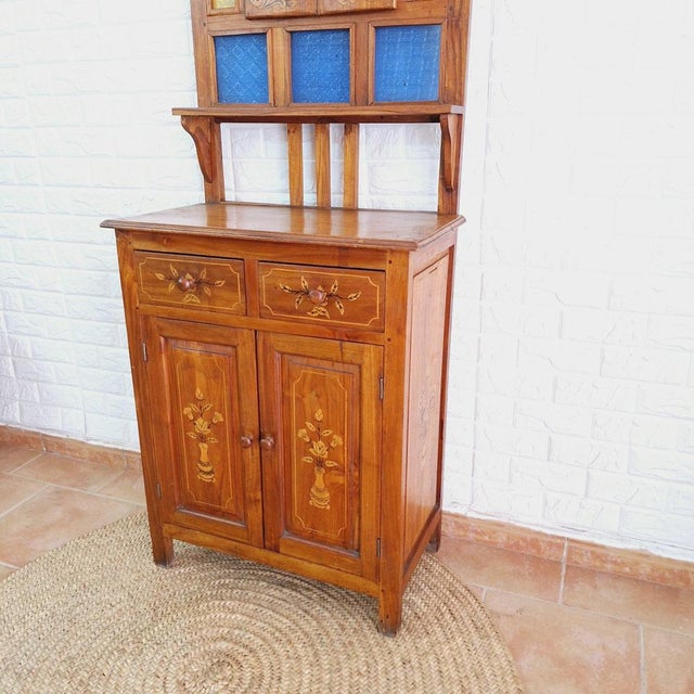Arts & Crafts Hall Stand in Teak For Sale - Image 10 of 18