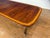 Traditional Classic Double Scalloped Multi-Banded Mahogany Dining Table by Leighton Hall - Showroom Sample For Sale - Image 3 of 15