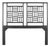 Finn Headboard Queen - Black For Sale