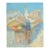 French Cubist Village Oil Painting For Sale