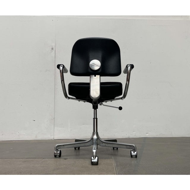 A functional office chair from the renowned german manufacturer girsberger, based on a design by fritz makiol from the...