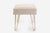 Montage Ottomans on Brass Hairpin Legs - A Pair For Sale In New York - Image 6 of 9