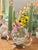 Produced in the 1940’s - 1950’s this Reed and Barton silver plate centerpiece originally held a different flower vase....