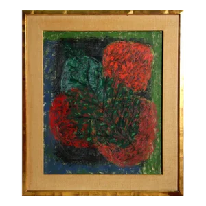 Flower Abstract, Rosie, Painting