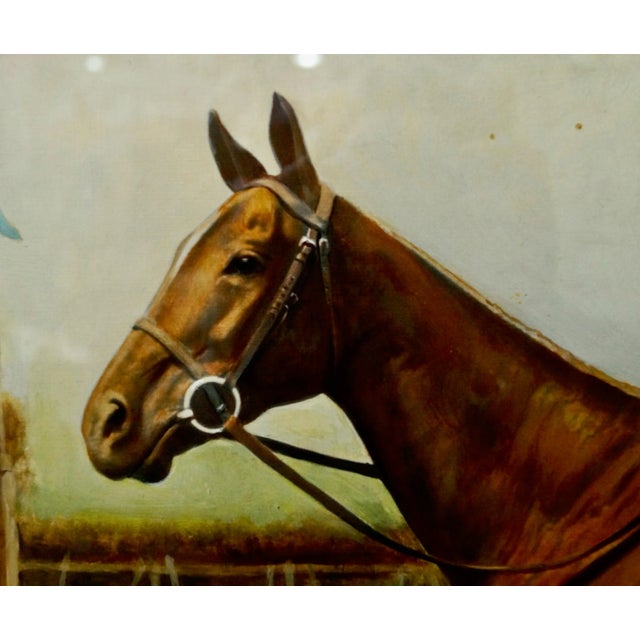 Residue, Sandown Park Imperial Cup, Oak Frame For Sale - Image 3 of 10