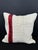 Turkish Hemp Pillow Cushion Natural Beige Red Pillow Cushion Cover 20x20 For Sale - Image 4 of 4