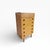 A beautifully proportioned mid-century teak chest of drawers, featuring a clever lift-up mirror compartment that adds both...